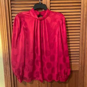 Beautiful red blouse!